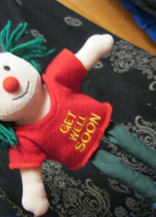 Клоун колекційна лялька м'яка іграшка європа