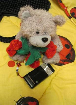 М'яка іграшка ведмедик мишко ведмідь квіти фірмовий2 фото