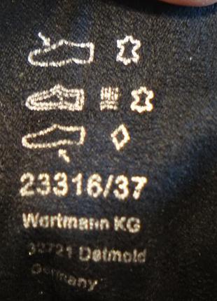Изящные черные кожаные оксфорды-броги tamaris германия 39 р. ( 26 см.)5 фото