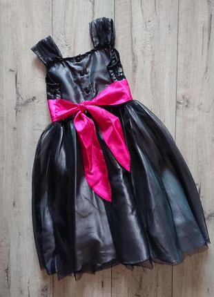 Нарядное шикарное платье в пайетки фатин jona michelle 6 лет 116 см2 фото