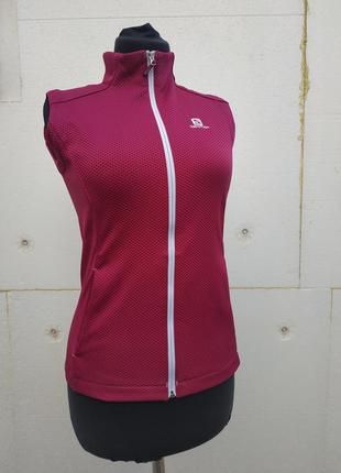 Salomon actitherm оригинал жилетка/жилет спортивная xs размер