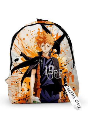 Рюкзак аниме 3d-анимация рюкзака haikyu волейбол номер 10