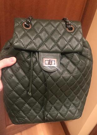 Шкіряний рюкзак genue leather