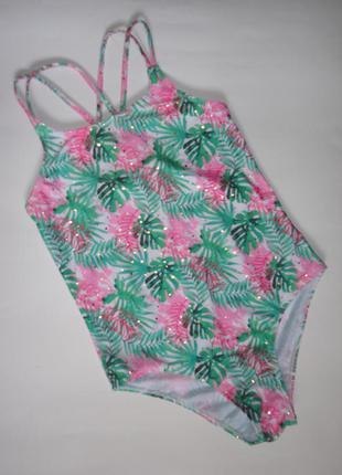 Сдельный купальник primark 12-13 лет  (на полненькую)5 фото