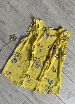 Жіноча жовта блузка розмір l1 фото