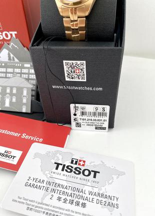 Tissot женские наручные швейцарские часы тисо оригинал подарок жене девушке6 фото