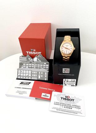 Tissot женские наручные швейцарские часы тисо оригинал подарок жене девушке5 фото