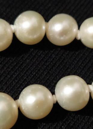 Намисто натуральний перли .замок срібло5 фото