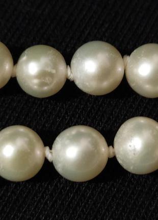 Намисто натуральний перли .замок срібло6 фото