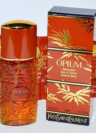 Yves saint laurent opium винтаж_1977💥оригінал розпив затест