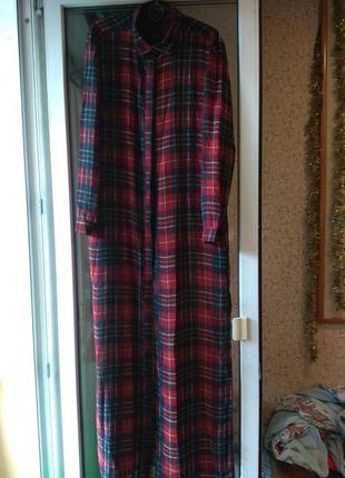 Стильна сорочка -сукню 46 розмір