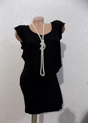 Платье черное фирменное h&m размер 44