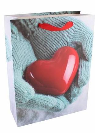 Подарочные пакеты "tender hearts" (s) 24*18*8,5 см (упаковка 12 шт)