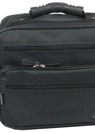 Сумка мужская из полиэстера wallaby 2411 black