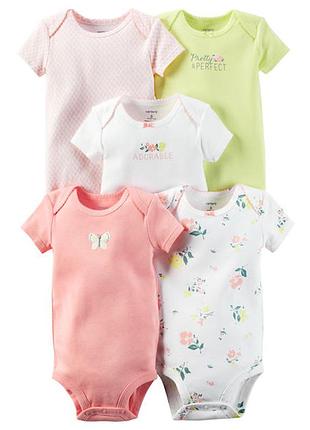 Новый набор бодиков carters 12 мес