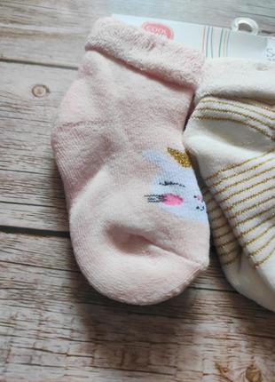Махровые носки махрові шкарпетки 19/21 cool club для девочки дівчинки2 фото