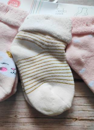 Махровые носки махрові шкарпетки 19/21 cool club для девочки дівчинки4 фото
