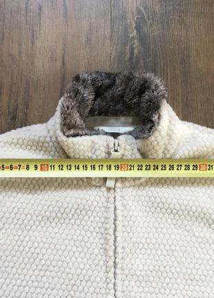 Брендовая теплая женская кофта толстовка флис marks &amp; spencer оригинал6 фото