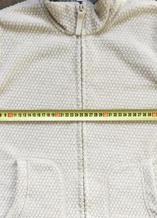 Брендовая теплая женская кофта толстовка флис marks &amp; spencer оригинал8 фото