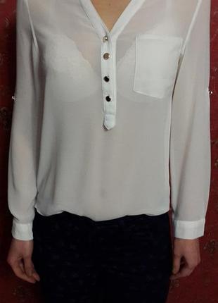 Біла блуза 5