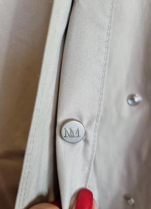Крутой винтажный тренч, плащ, пальто от max mara, италия, оригинал6 фото