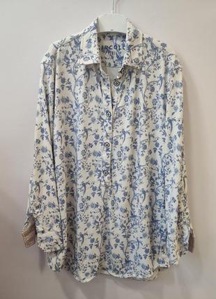 Сорочка, блуза трикотажна, принт liberty fabric, у подарунок 🎁