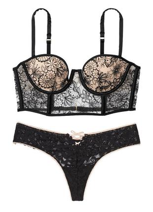 Сексуальний комплект білизни victorias secret оригінал бюст трусики