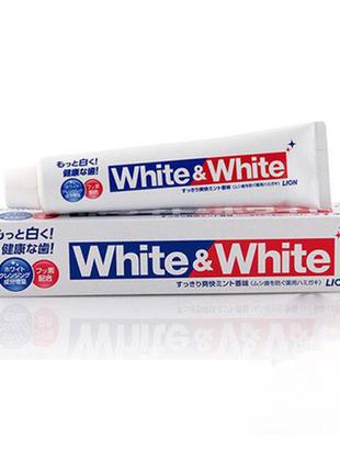Японія.зубна паста white lion&white !