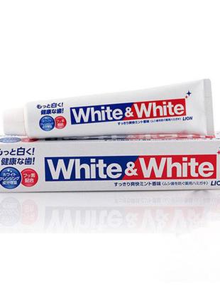 Япония.зубная паста white lion &white!