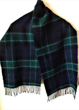 Шотландский шерстяной шарф.100 % шерсть.3 фото