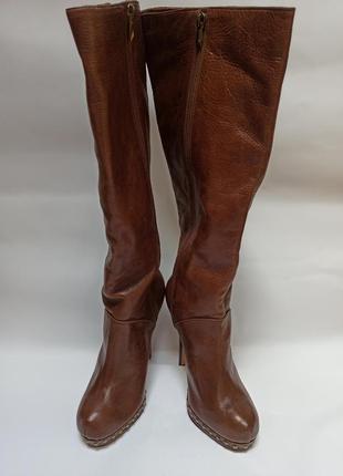 Starfly сапоги женские коричневые.брендовая обувь stock