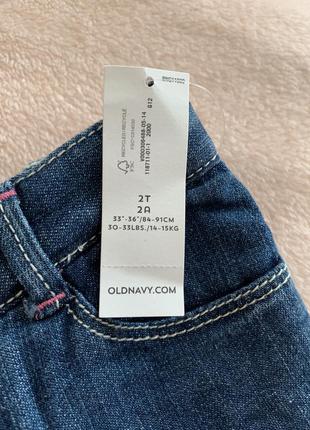 Джинсы на флисе old navy 2t на рост 84-91 см4 фото