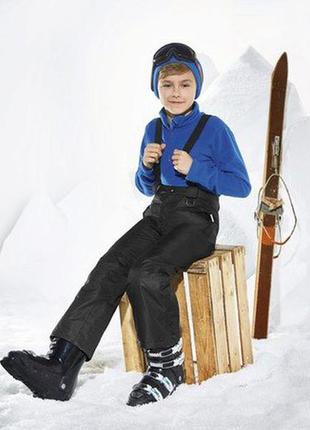 Лыжные зимние штаны полукомбинезон для мальчика crivit sport