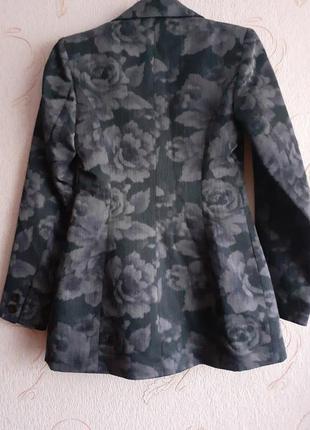 Шикарный шерстяной  жакет /пиджак/блейзер от karen millen5 фото