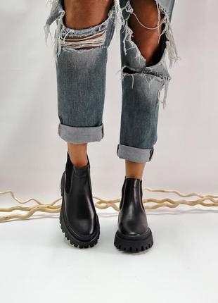 Ботиночки santa на девочку натуральная кожа деми/зима5 фото