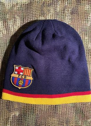 Шапка barcelona, official merchandise, one size