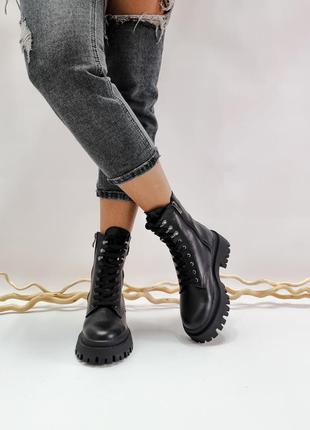 Ботинки berta для девочек натуральная кожа деми/зима8 фото