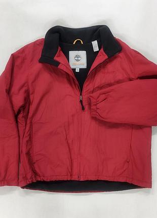Timberland  красивая утепленная красная куртка.