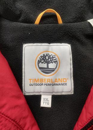 Timberland  красивая утепленная красная куртка.3 фото