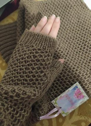 Снуд-капюшон вязаный!