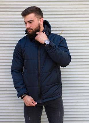 Мужская зимняя куртка с капюшоном