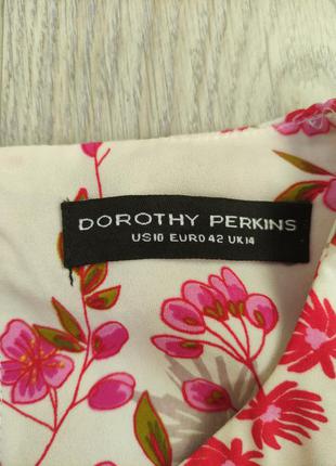 Блуза dorothy perkins в цветочный принт2 фото