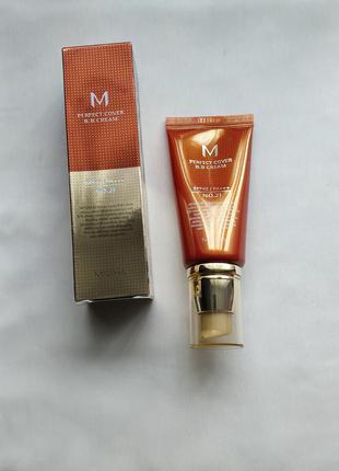 Bb крем тональний missha m perfect cover spf42/pa+ 50 мл5 фото