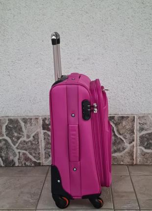Дорожный чемодан розовые turkey 🇹🇷6 фото