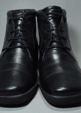 Ecco gtx gore-tex ботинки женские кожаные непромокаемые. оригинал. 41 р./26.5 см.3 фото