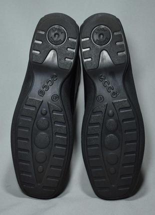 Ecco gtx gore-tex ботинки женские кожаные непромокаемые. оригинал. 41 р./26.5 см.6 фото