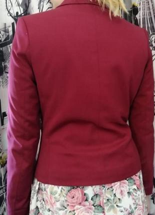 Приталенный женский жакет, пиджак, размер s2 фото