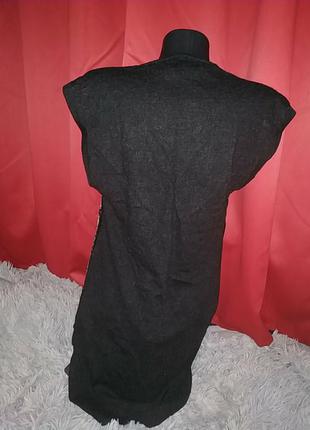 Оригінальне плаття з пір'ям allsaints alna zebu dress4 фото