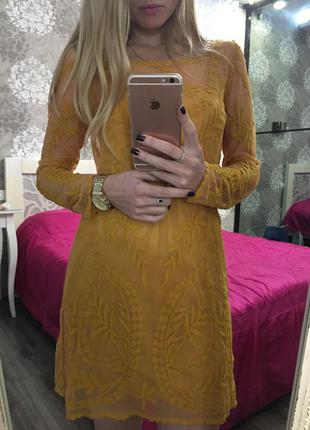 Сукня сітка з вишивкою 2