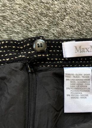 Женская классическая шерстяная юбка от max mara7 фото